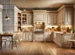 Refaced kitchen cabinets with quarter-inch plywood skins and custom crown moldings, showcasing professional cabinet refacing services in Sherwood, Oregon.