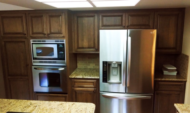 Herndobler Kitchen After Cabinet Upgrade by Cabinet Cures Inc. in Sherwood, OR